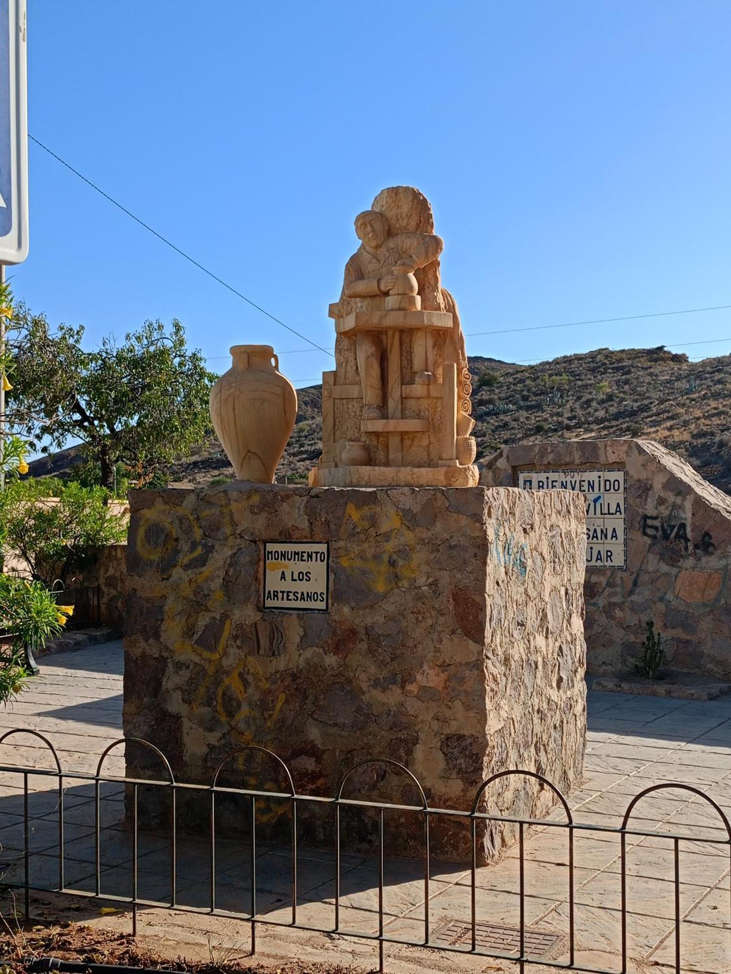 Encantadora Casa-Cueva En Pleno Barrio Alfarero De Níjar Εξωτερικό φωτογραφία